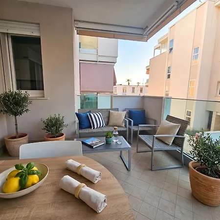 Lido Facing The With A Spacious Balcony * Alghero